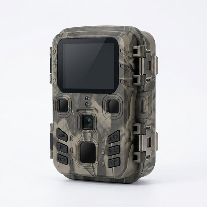 Szerokokątna fotopułapka 1080p – ekran LCD, kąt 120° i IP66