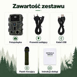 Fotopułapka WiFi 32 MP – Full HD, zdjęcia na telefon bez abonamentu