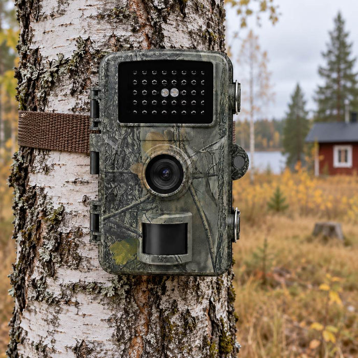 Fotopułapka Full HD 1080p – 16 MP, prosta obsługa bez aplikacji