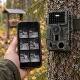 Fotopułapka WiFi 32 MP – Full HD, zdjęcia na telefon bez abonamentu